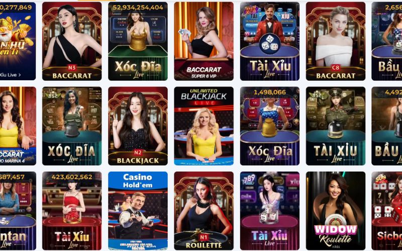 Sảnh game bài đẳng cấp nhà cái trực tuyến