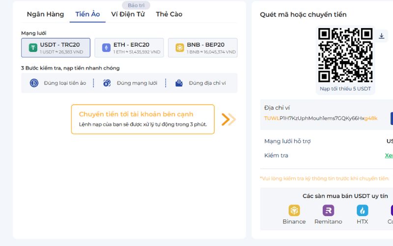 Cách nạp rút tiền khi chơi cá cược trực tuyến